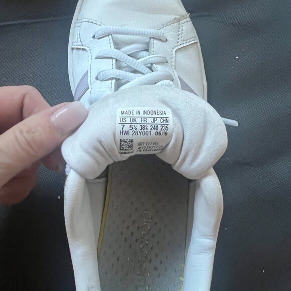 adidas Grand Court Cloudfoam Women's Sneakers - Mauve - Picture 4 of 5